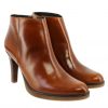 Femme Janie Philip A Patins | Max Cuir Cognac