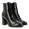 Femme Janie Philip Talons Hauteur Moyenne | Fernand Cuir Noir