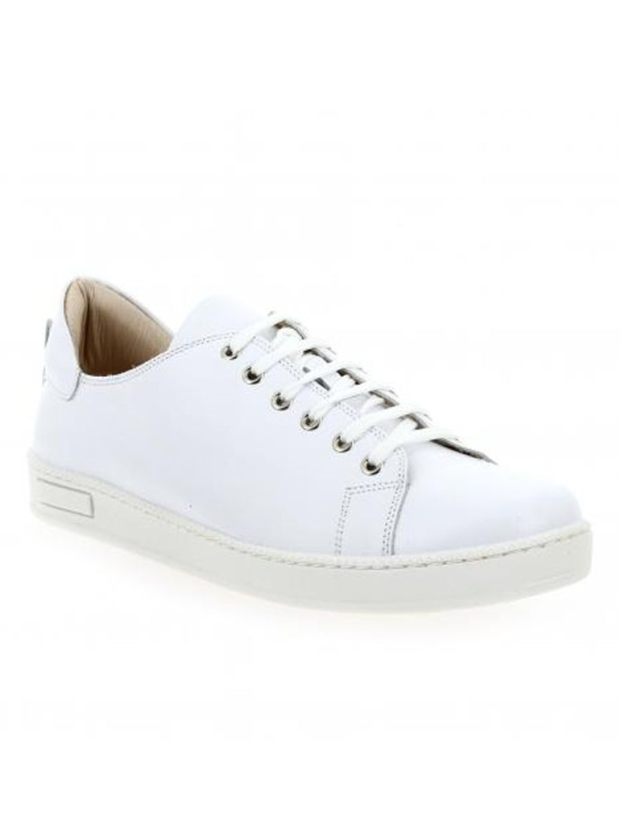 Femme Janie Philip | Corfou Cuir Blanc