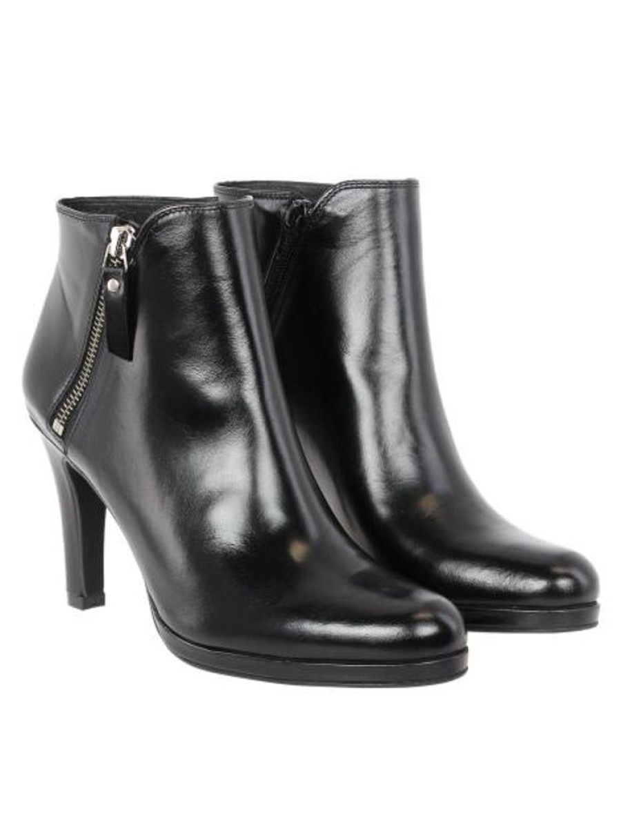 Femme Janie Philip A Patins | Paradis Cuir Noir