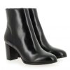 Femme Janie Philip Talons Hauteur Moyenne | Gigi Cuir Noir