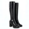 Femme Janie Philip Bottes Talon Haut | Joelle Cuir Noir