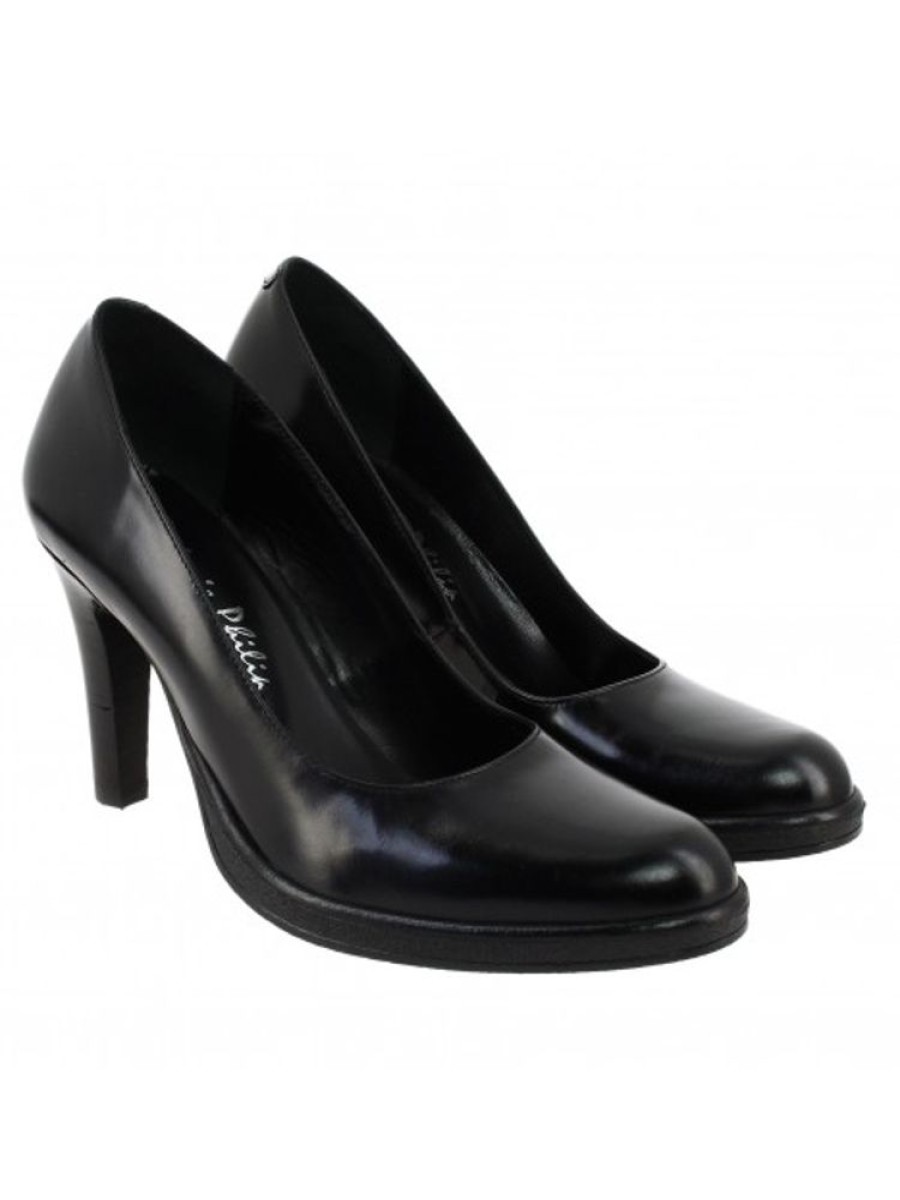 Femme Janie Philip | Marie Cuir Noir