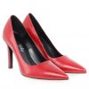 Femme Janie Philip | Gabrielle Cuir Rouge