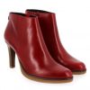 Femme Janie Philip A Patins | Max Cuir Rouge