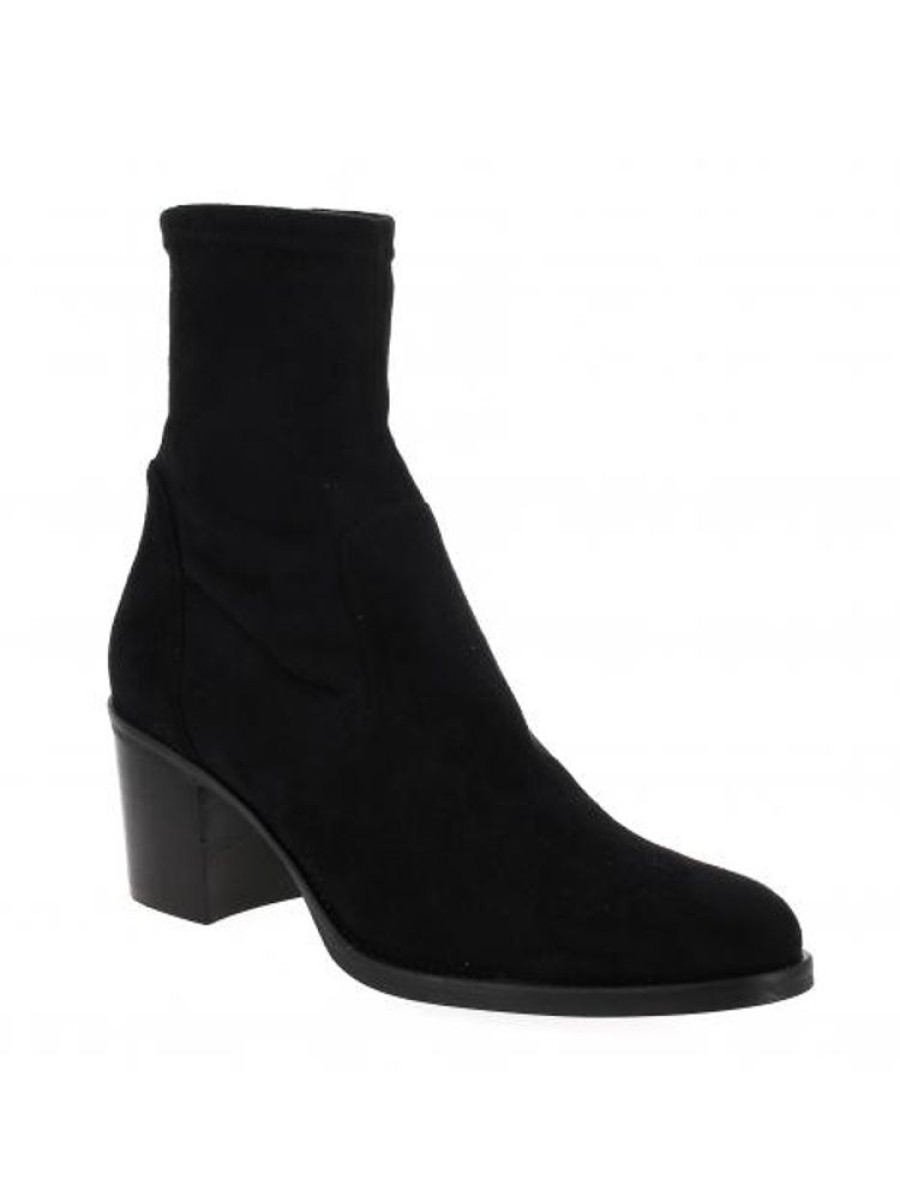 Femme Janie Philip Talons Plats Et Petits | Adelia Stretch Noir