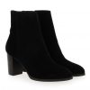 Femme Janie Philip Talons Hauteur Moyenne | Gigi Cuir Velours Noir