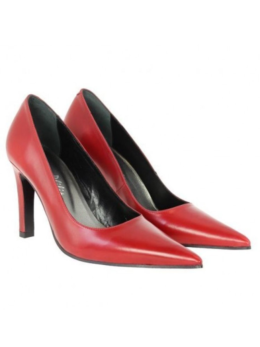 Femme Janie Philip | Tenessa Cuir Rouge