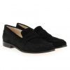 Femme Janie Philip | Dandy Cuir Velours Noir