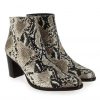 Femme Janie Philip Talons Hauteur Moyenne | Paca Serpent Naturel