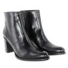 Femme Janie Philip Talons Hauteur Moyenne | Paca Cuir Noir