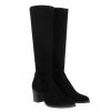 Femme Janie Philip Bottes Plats Et Petits Talons | Adeline Stretch Noir