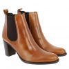 Femme Janie Philip Talons Hauteur Moyenne | Pam Cuir Cognac