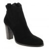 Femme Janie Philip Talons Hauts | Yoko Cuir Velours Noir