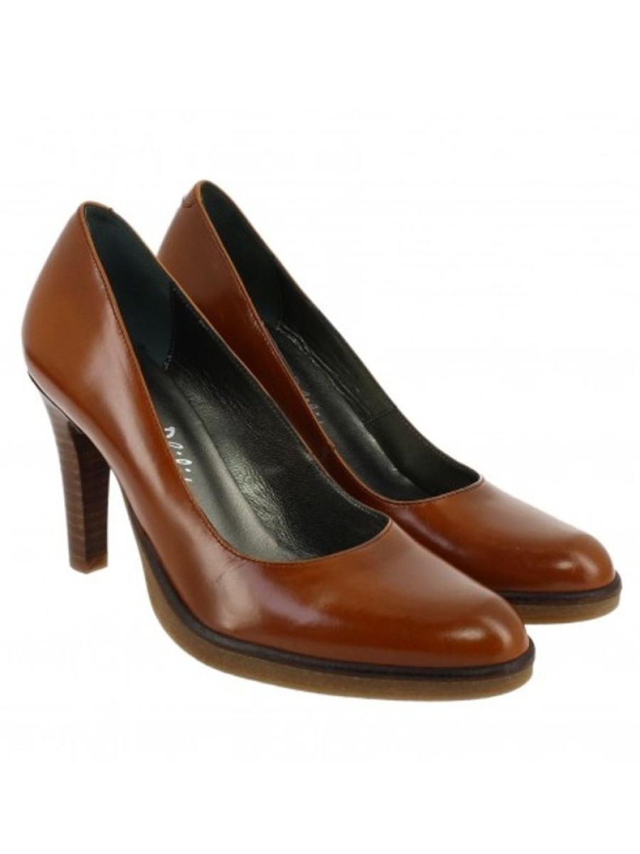 Femme Janie Philip | Marie Cuir Cognac